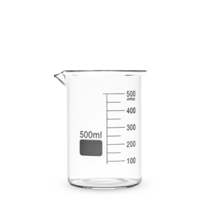 500ML Glass Beaker Low Form